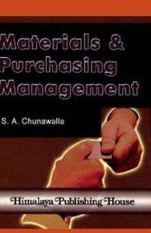 Materials and Purchasing Management