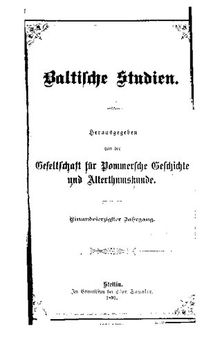 Baltische Studien