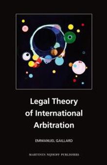 Legal Theory of International Arbitration
