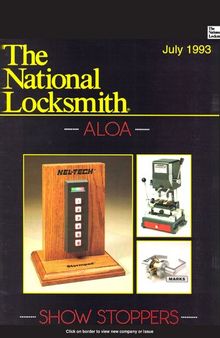 The National Locksmith: Volume 64, Number 7