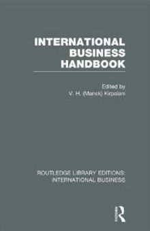 International Business Handbook (RLE International Business)