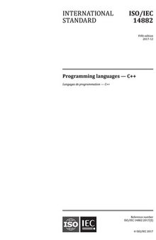 ISO-IEC 14882-2017 Information technology — Programming languages — C++