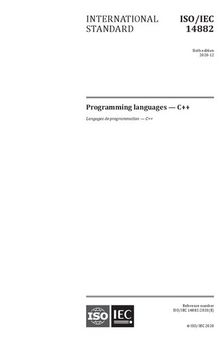 ISO-IEC 14882-2020 Information technology — Programming languages — C++