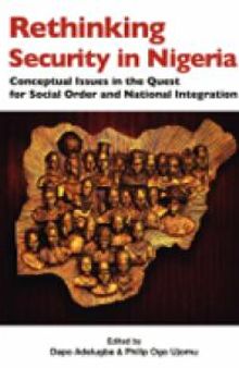 Rethinking Security in Nigeria: Conceptual Issues in the Quest for Social Order and National Integration