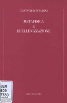 Metafisica e deellenizzazione