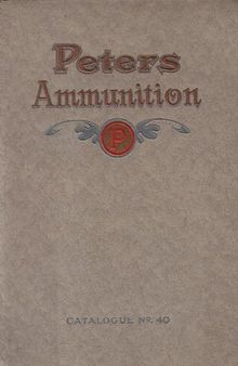 Peters Ammunition Catalogue No.40