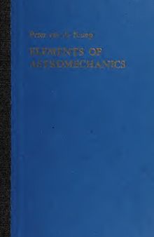 Elements of Astromechanics