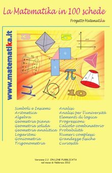 La Matematica in 100 Schede