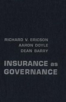 Insurance As Governance
