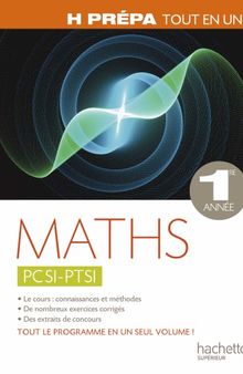 Maths PCSI-PTSI HPrépa Tout-en-un