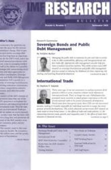 IMF Research Bulletin, September 2003