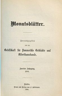 Monatsblätter