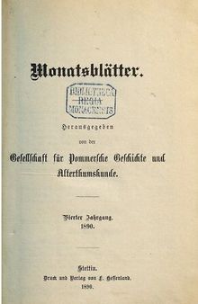 Monatsblätter