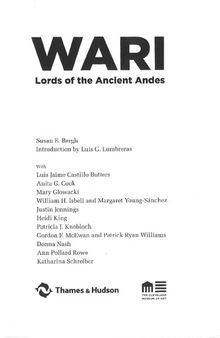 Wari. Lords of the Ancient Andes