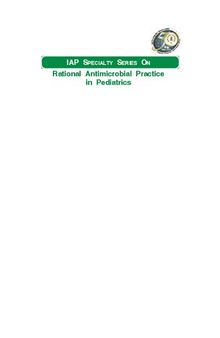 Rational Antimicrobial Practice in Pediatrics (IAP Specialty Series)
