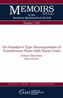On Sudakov's Type Decomposition of Transference Plans with Norm Costs