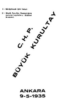 C. H. P. Büyük Kurultay