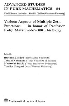 Various aspects of multiple Zeta functions (ASPM84, MS Japan