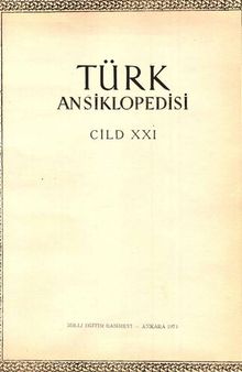 İnönü Ansiklopedisi / Türk Ansiklopedisi (cilt 21)