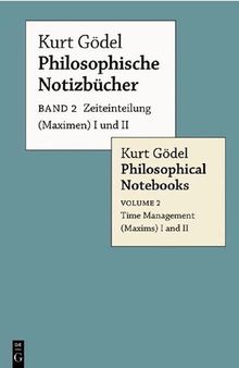 Zeiteinteilung (Maximen) I und II (German Edition)