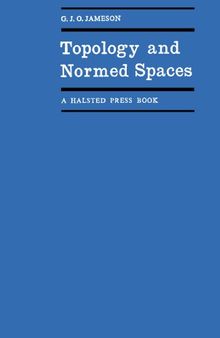 Topology and Normed Spaces