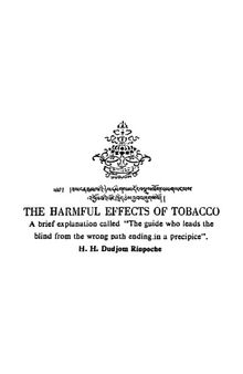 The Harmful Effects of Tobacco