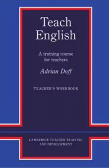 Teach English: A Training Course for Teachers