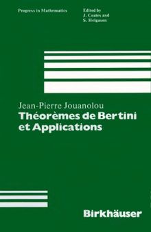 Théorèmes de Bertini et Applications