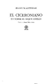 El ciceroniano