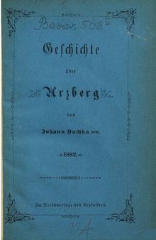 Geschichte über Arzberg