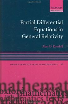 Partial Differential Equations in General Relativity