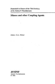 Silanes and Other Coupling Agents