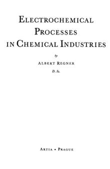 Electrochemical Processes in Chemical Industries