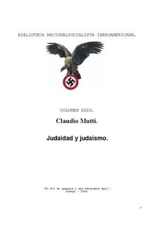 Claudio Mutti. Judaidad y judaísmo