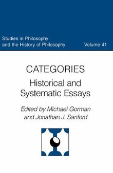 Categories: Historical and Systematic Essays