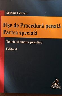 Fișe de Procedură penală Partea specială