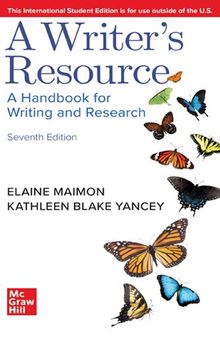 ISE A Writer's Resource (comb-version) Student Edition