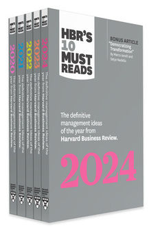 5 Years of Must Reads from HBR: 2024 Edition (5 Books) (HBR's 10 Must Reads)