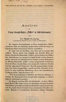 Analyse des Franz-Joseph-Bades 
