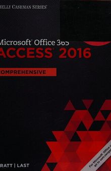 Shelly Cashman Series Microsoft®Office 365 & Access®2016