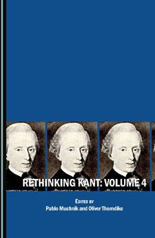 Rethinking Kant: Volume 4 (Kantian Questions)