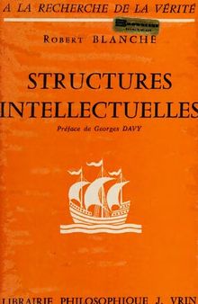 Structures intellectuelles: essai sur l'organisation des concepts