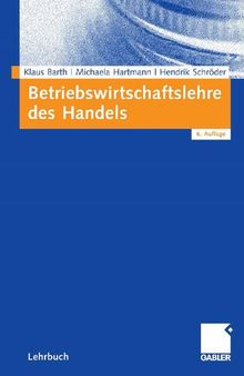 Betriebswirtschaftslehre des Handels (German Edition)