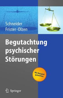 Begutachtung psychischer Störungen (German Edition)
