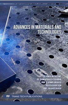 Advances in Materials and Technologies