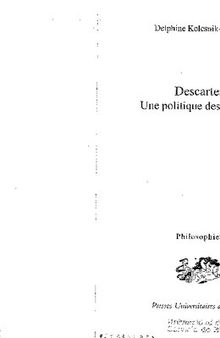 Descartes, une politique des passions