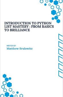 Python List Mastery: From Basics to Brilliance