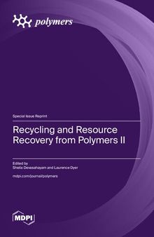 Recycling and Resource Recovery from Polymers II