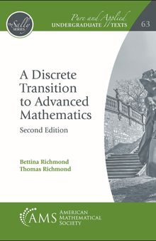 A Discrete Transition to Advanced Mathematics, Second Edition   (Solutions, Instructor Solution Manual)
