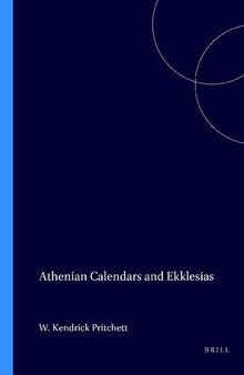 Athenian Calendars and Ekklesias (Archaia Hellas)